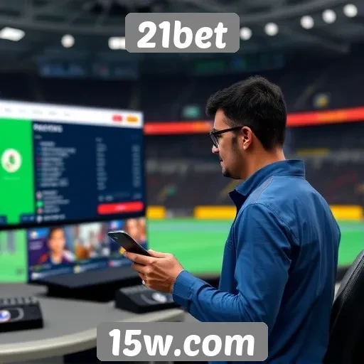 Experiência do usuário no site 21bet